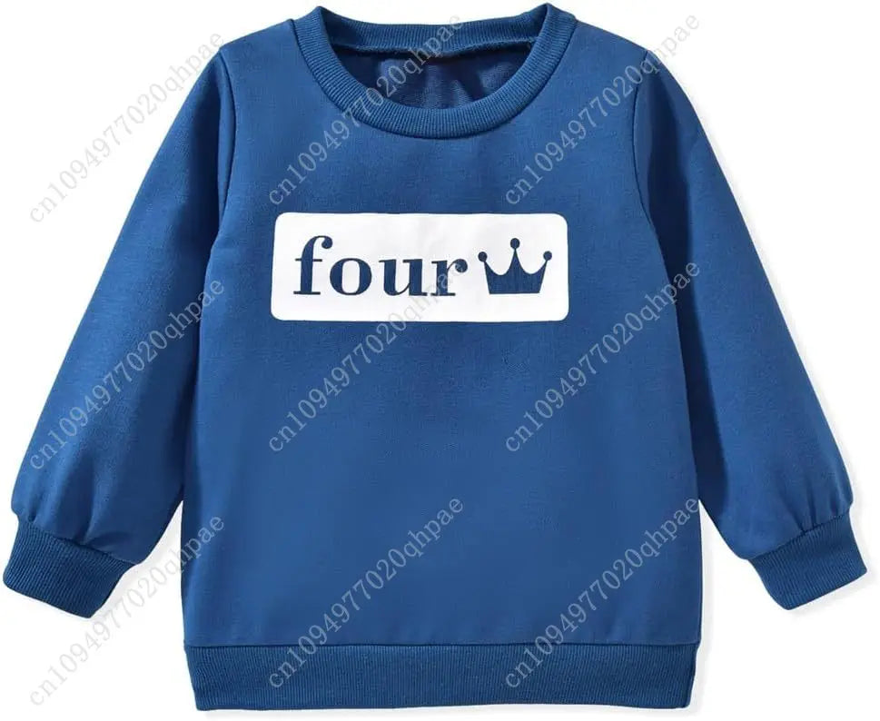 Toddler Boy Birthday Sweatshirt