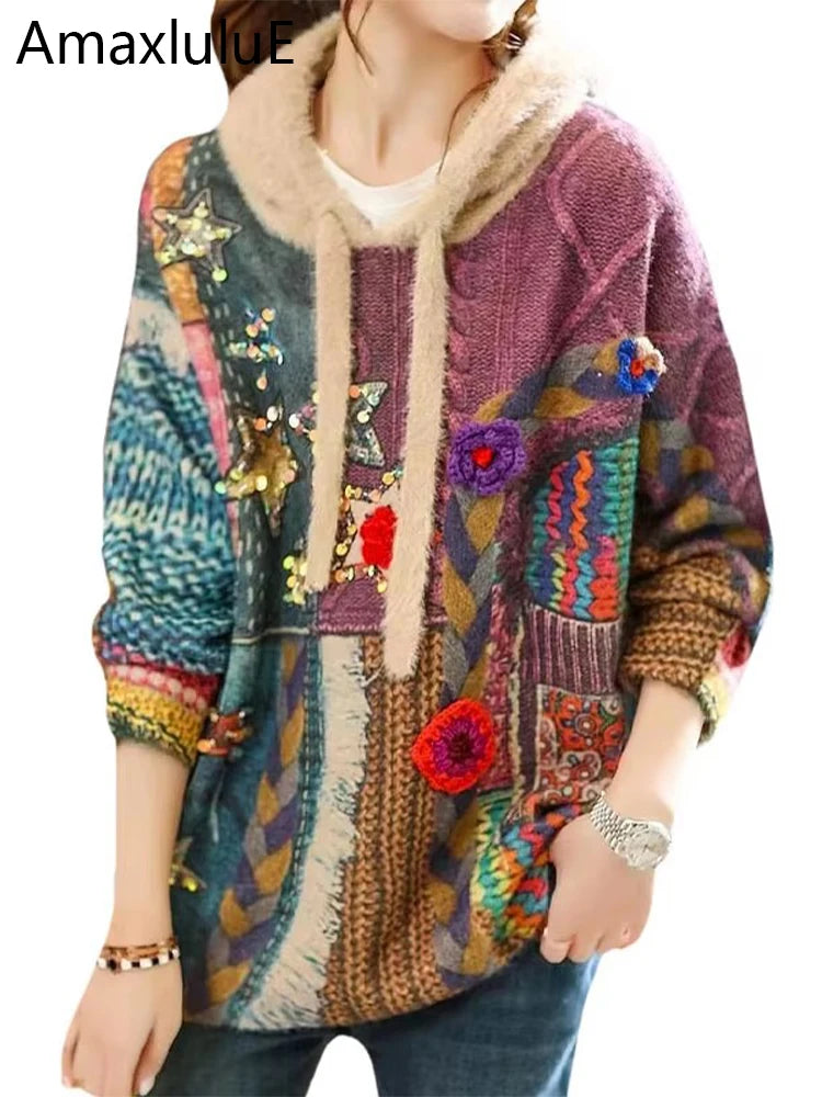 Loose Winter Korean Knitted Sweater