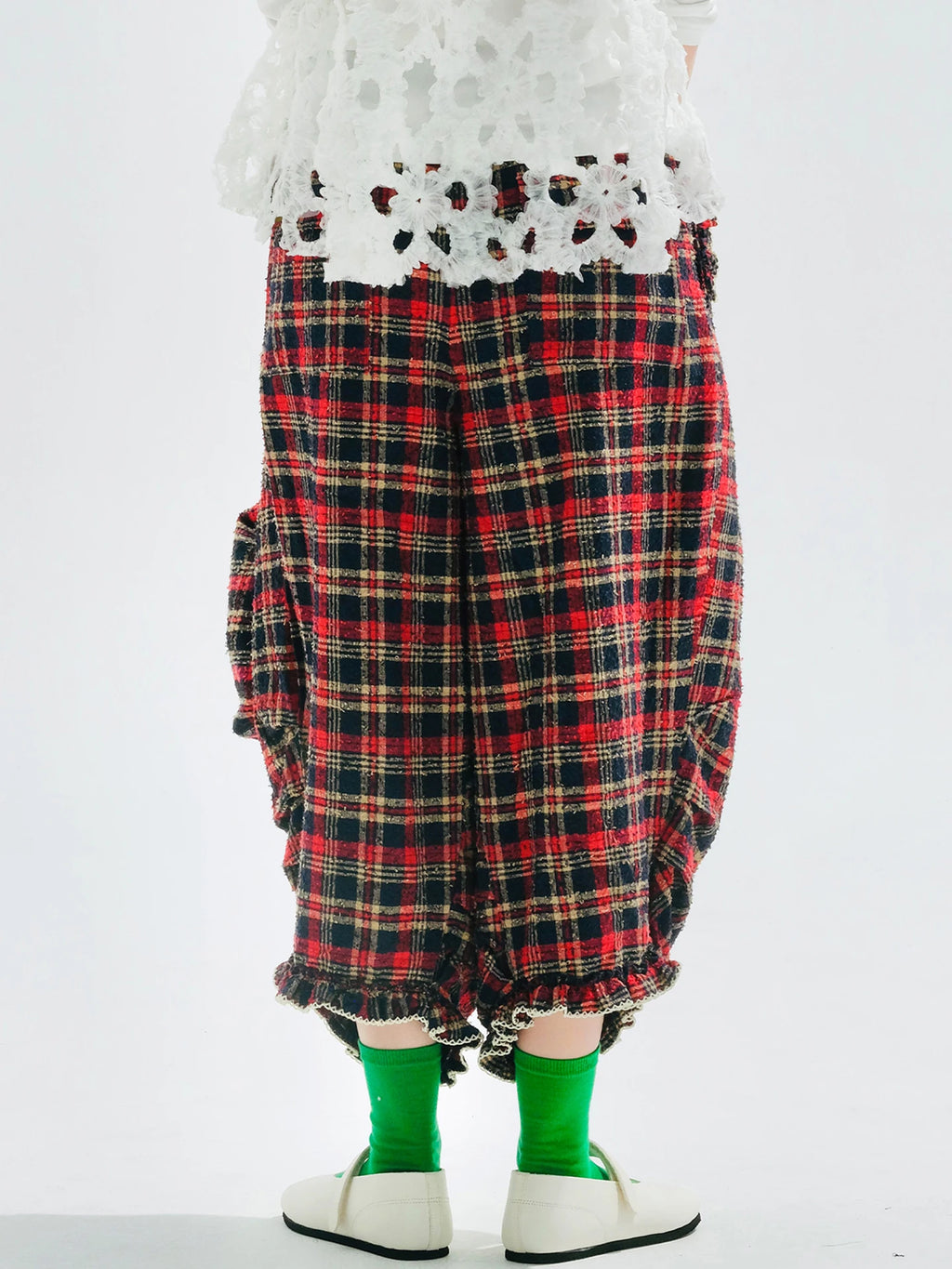 Stylish Plaid Harem Pants for Women