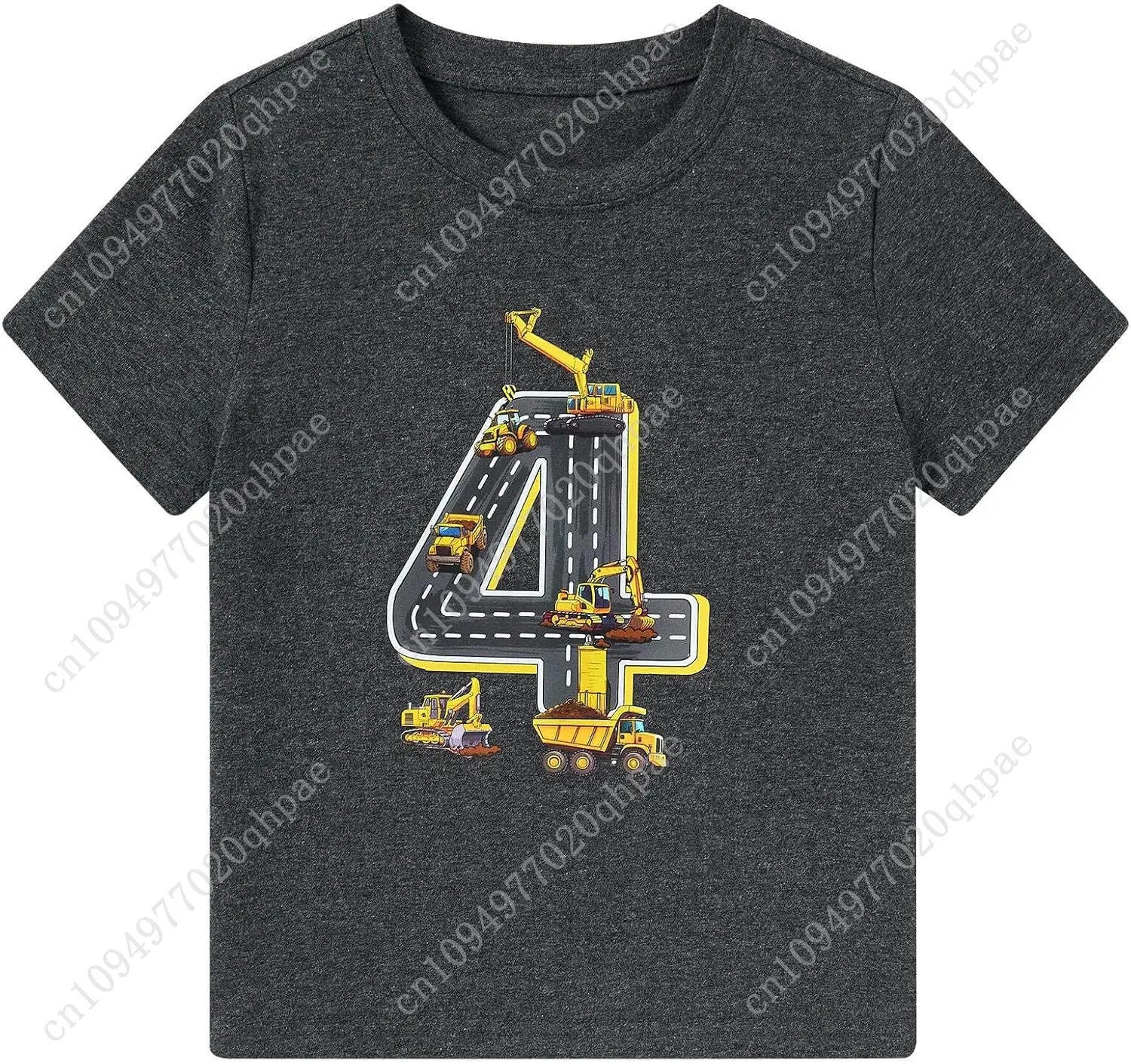 Boy Birthday Shirt 2-5 Years Cotton Party T-Shirt