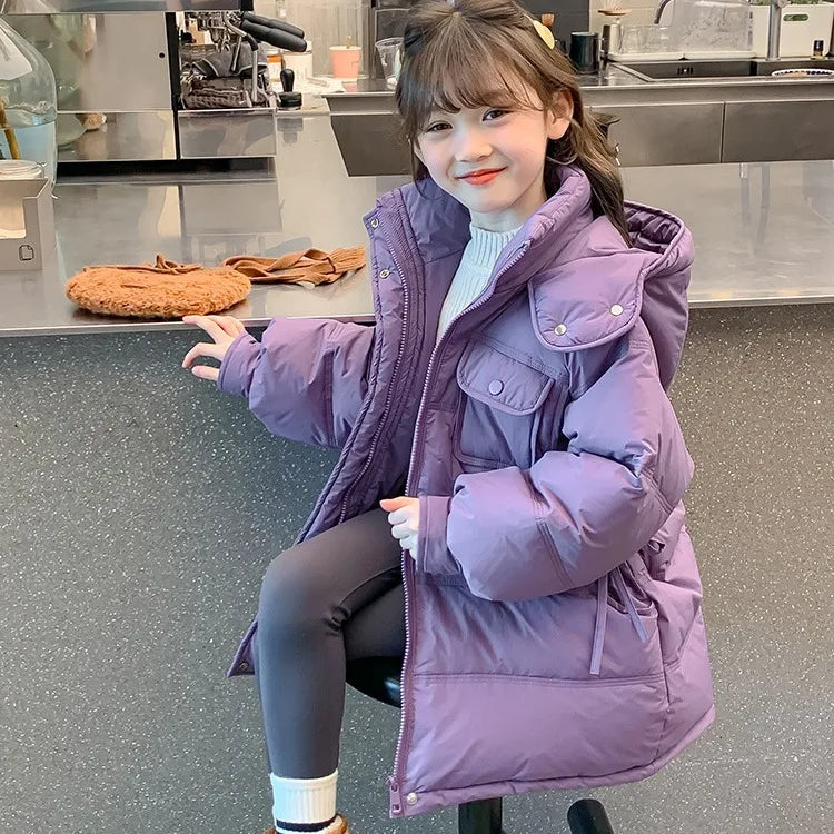 Girls' Fashion Winter Coat - | Holiday-Ready Warm