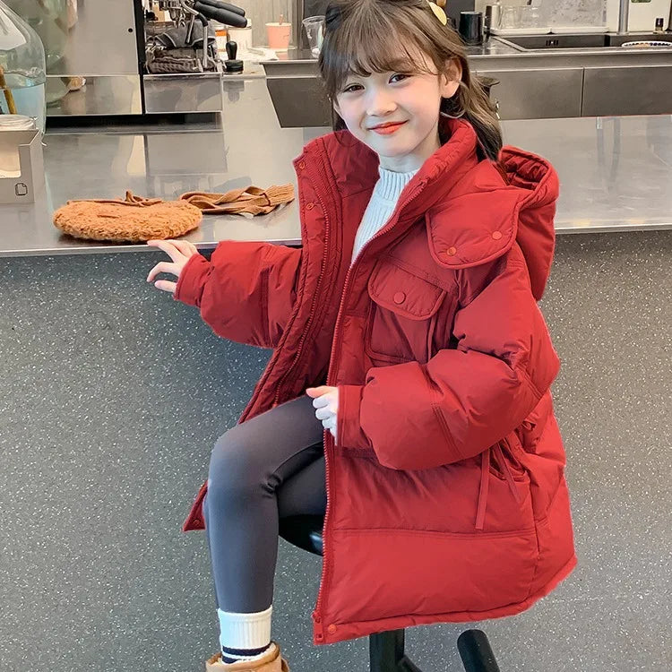 Girls' Fashion Winter Coat - | Holiday-Ready Warm