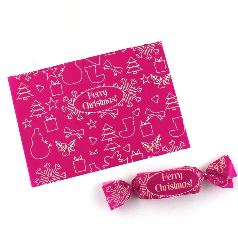 Christmas Candy Paper Wax