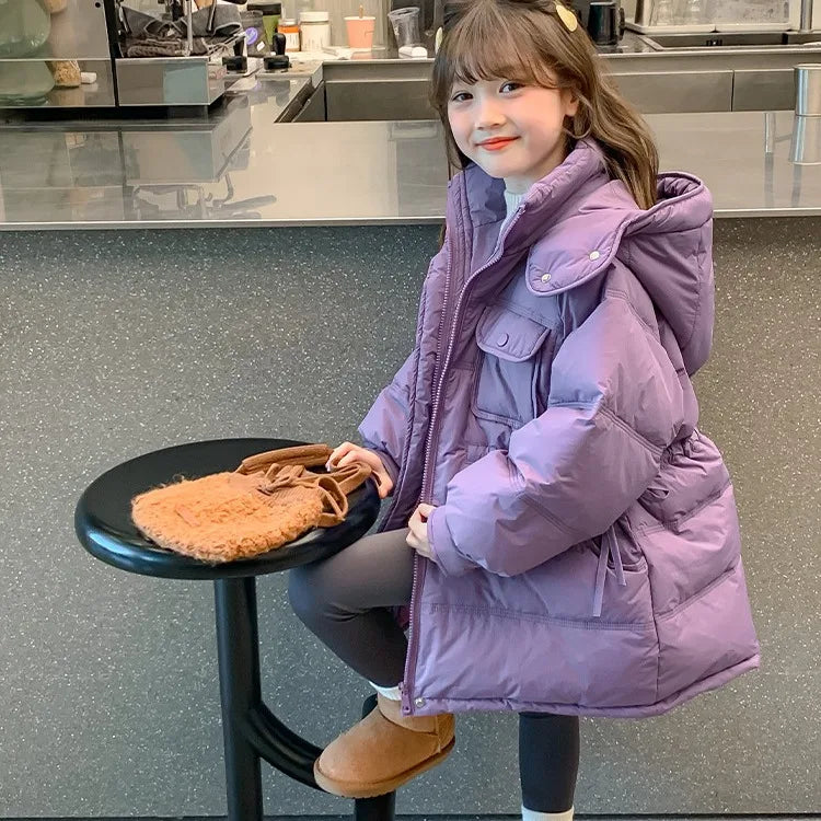 Girls' Fashion Winter Coat - | Holiday-Ready Warm