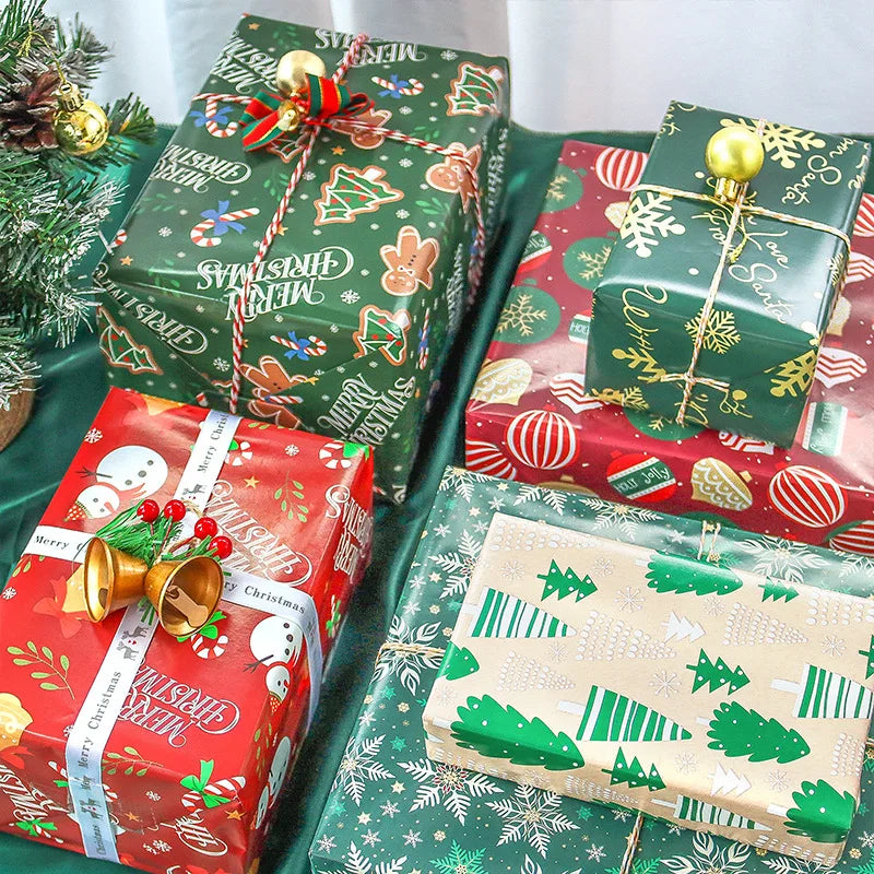 Christmas Wrapping Paper Sheet