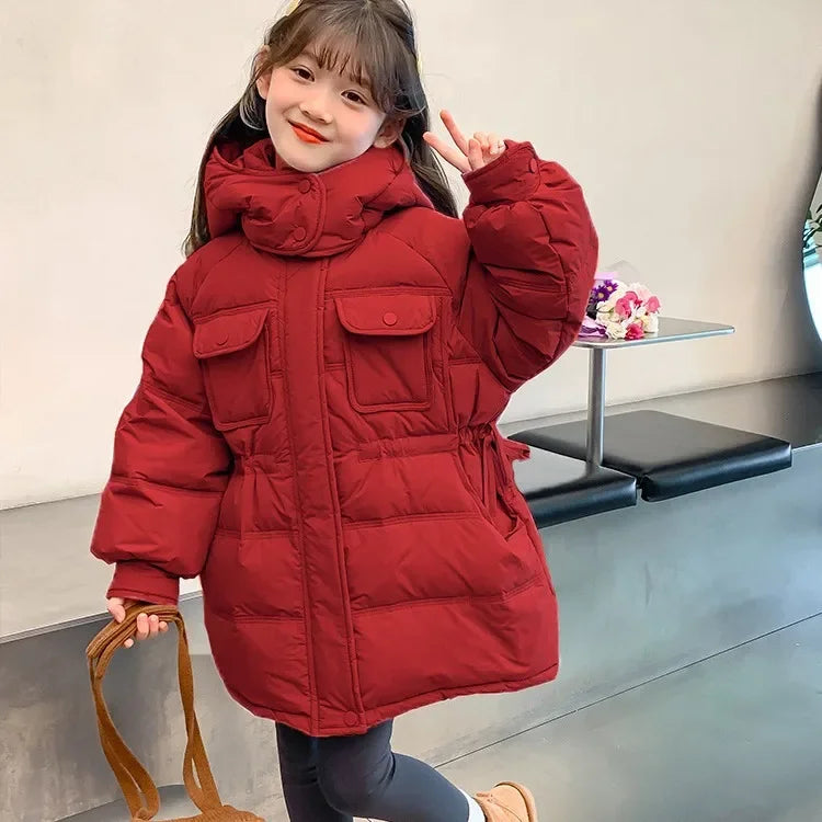 Girls' Fashion Winter Coat - | Holiday-Ready Warm