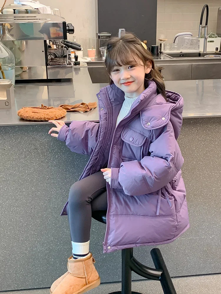 Girls' Fashion Winter Coat - | Holiday-Ready Warm