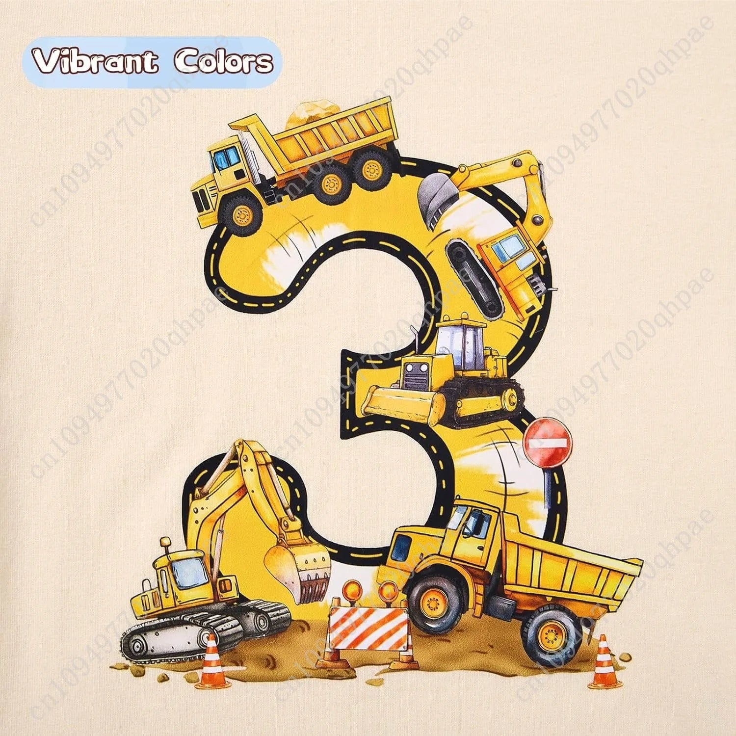 Boy Birthday Shirt 2-5 Years Cotton Party T-Shirt