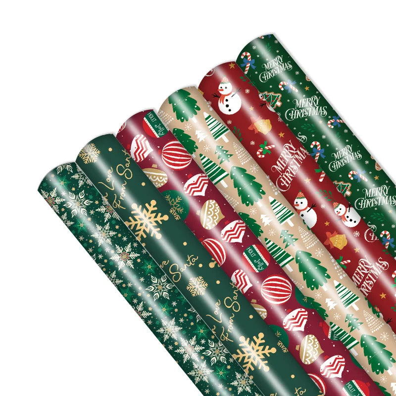 Christmas Wrapping Paper Sheet