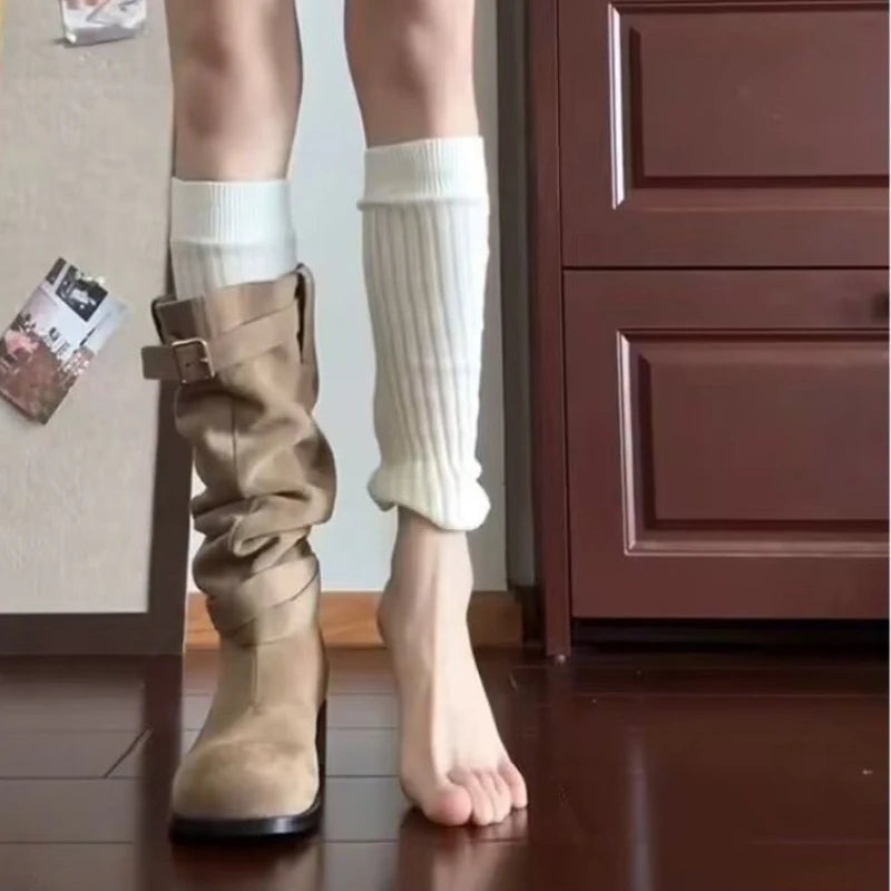 Platform Thick Heel Women Boots