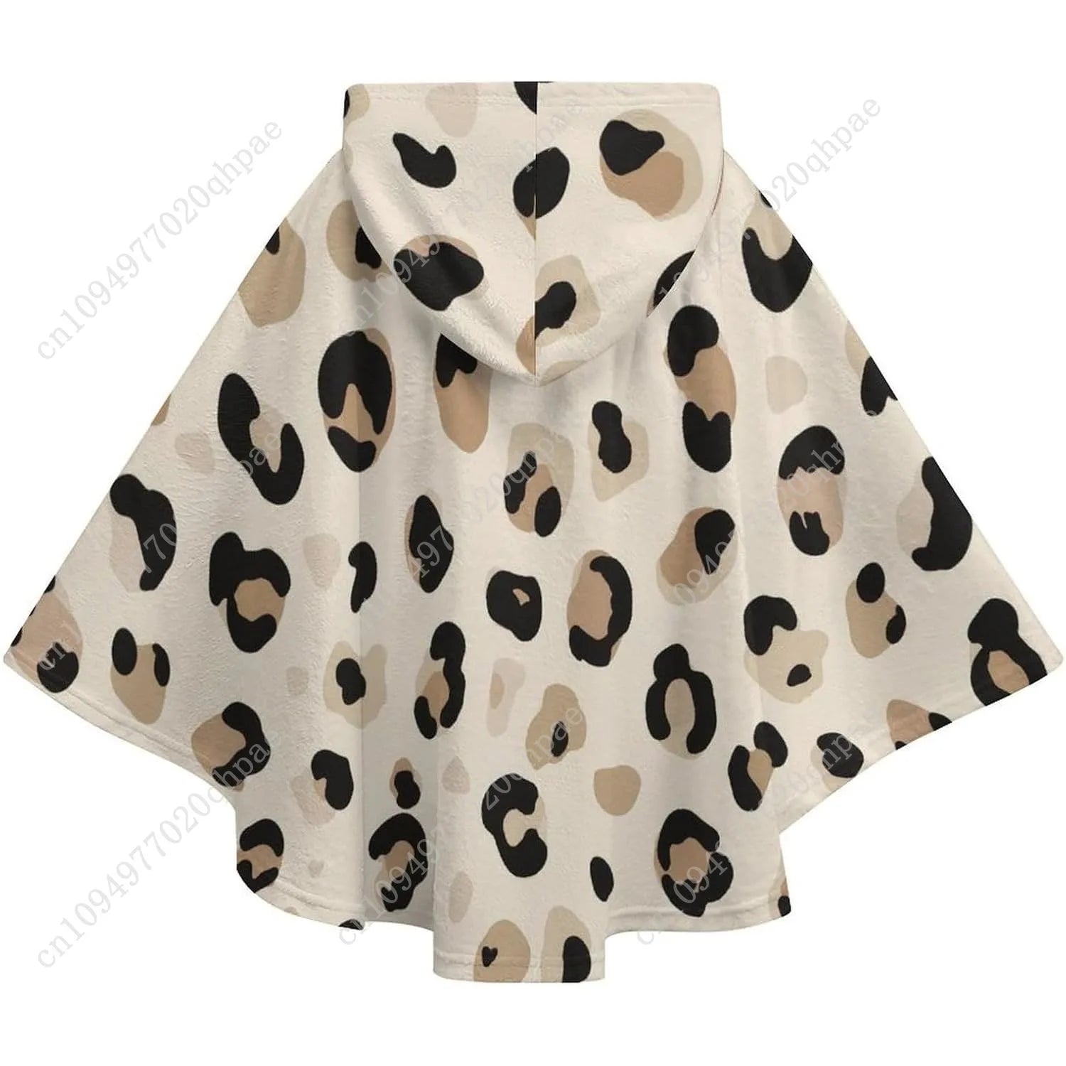 Sweater, Leopard Hoodie With Pockets For Kids And Teenagers