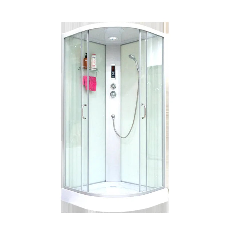 Integral shower room, bathroom, wet and dry separation