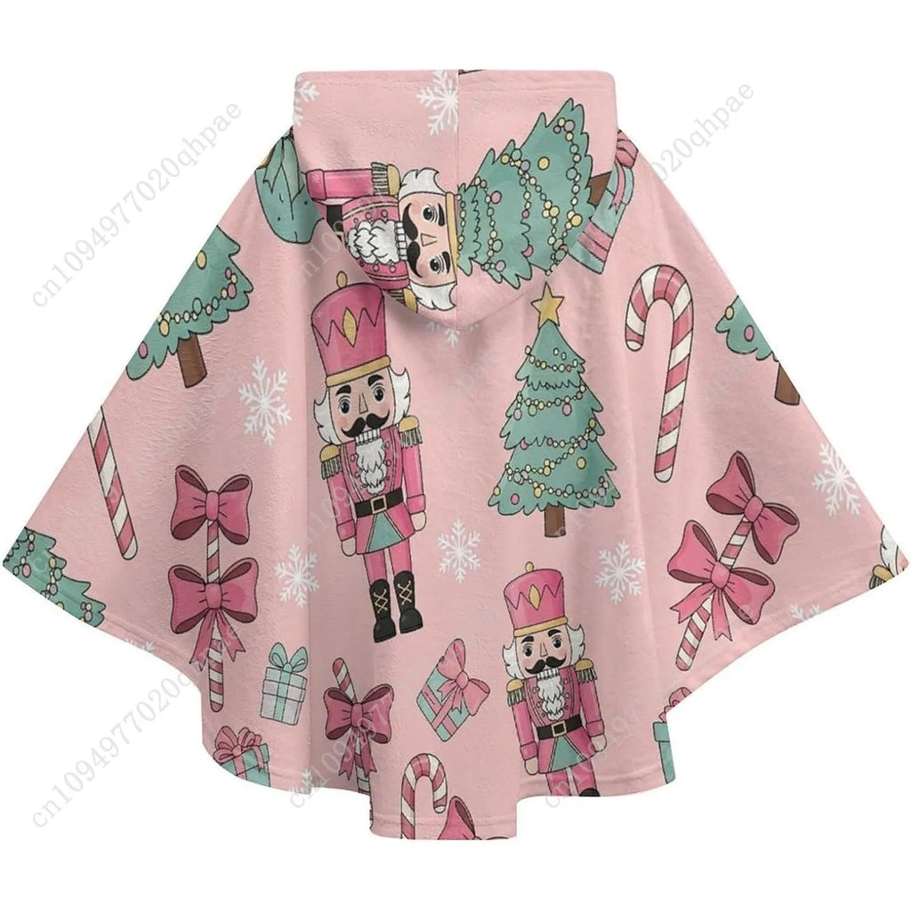 Sweater, Christmas Nutcracker  Hoodie With Pockets For Kids And Teenagers