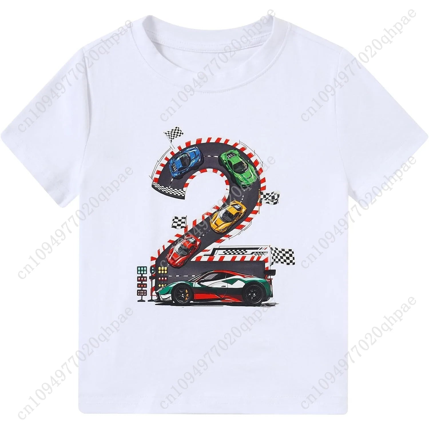 Boy Birthday Shirt 2-5 Years Cotton Party T-Shirt