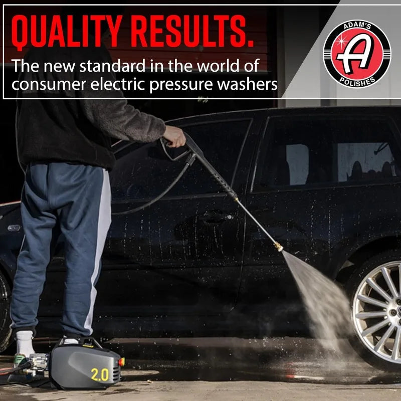 Active Pressure Washer 2.0 & Mega Foam Car Soap (5 Item) Powerful, Lightweight, Portable Electric Pressure Washer Sprayer