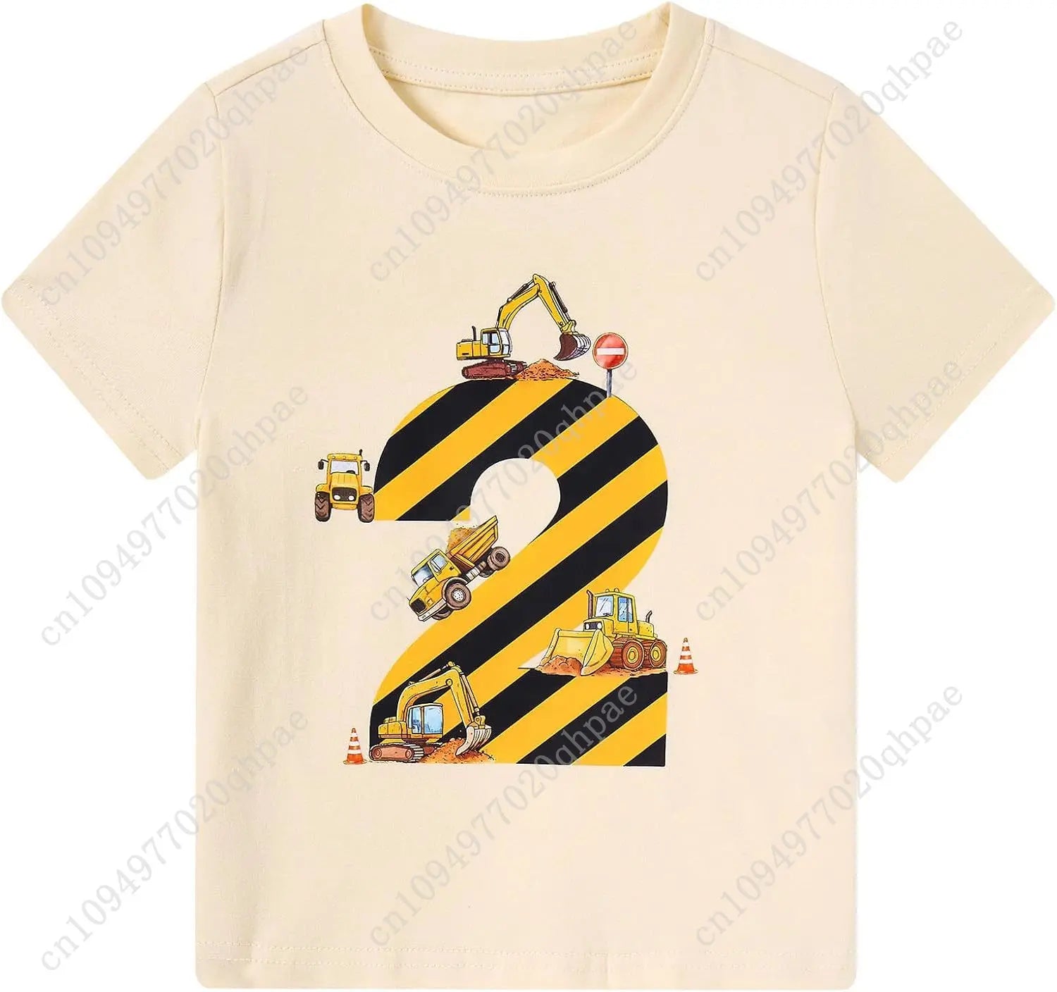 Boy Birthday Shirt 2-5 Years Cotton Party T-Shirt