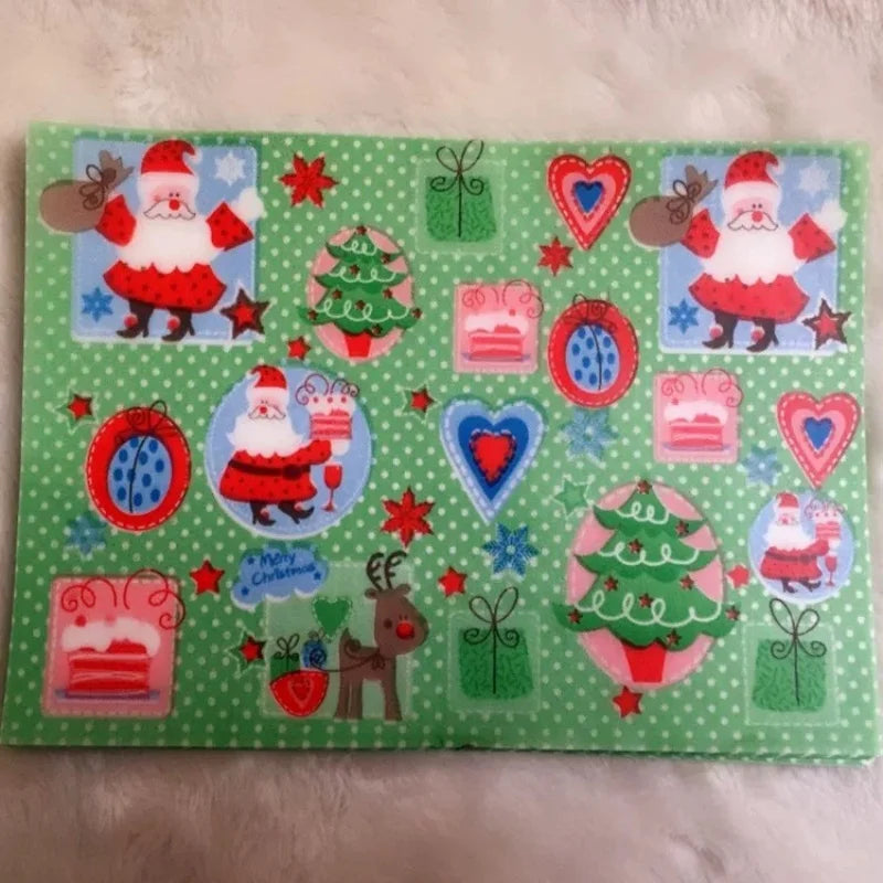 Christmas Candy Paper Wax