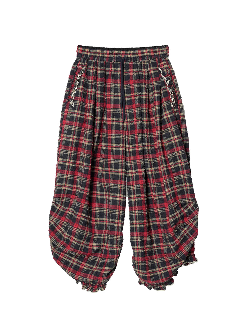 Stylish Plaid Harem Pants for Women