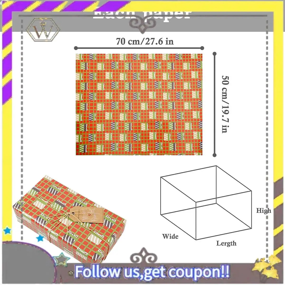 Classic Christmas Wrapping Paper