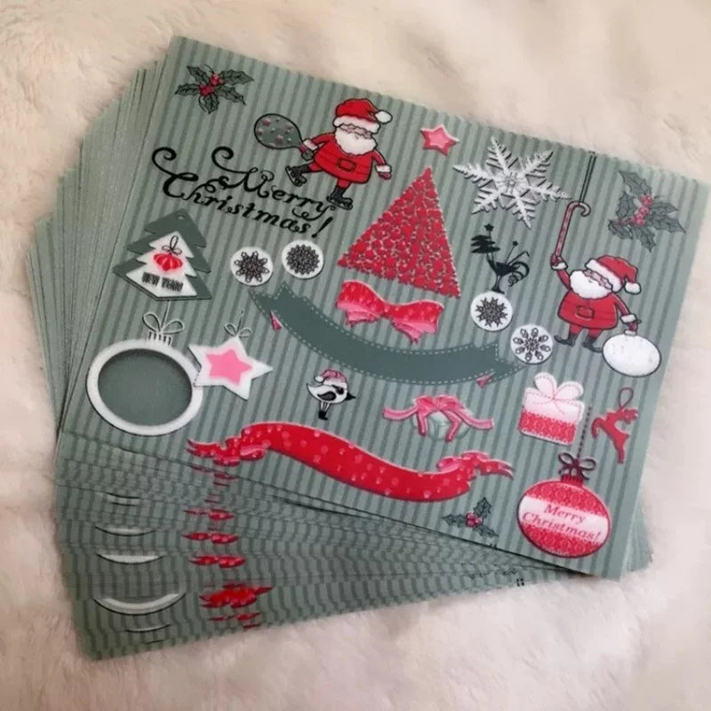 Christmas Candy Paper Wax