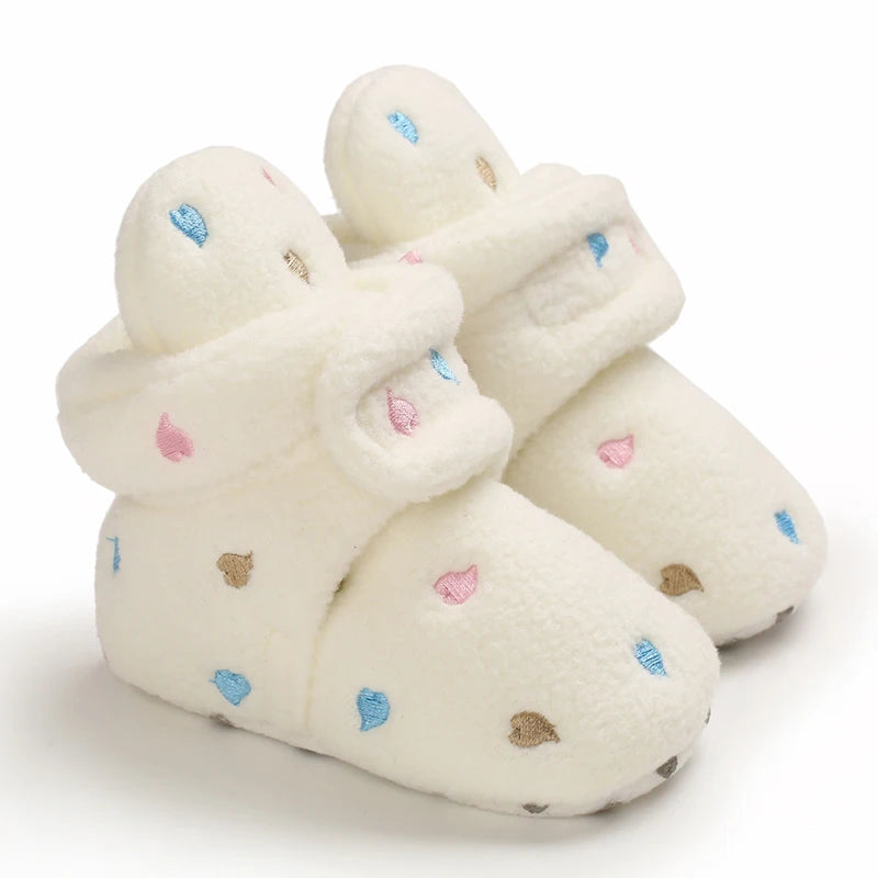 Winter Soft and Plush Starry Snow Boots
