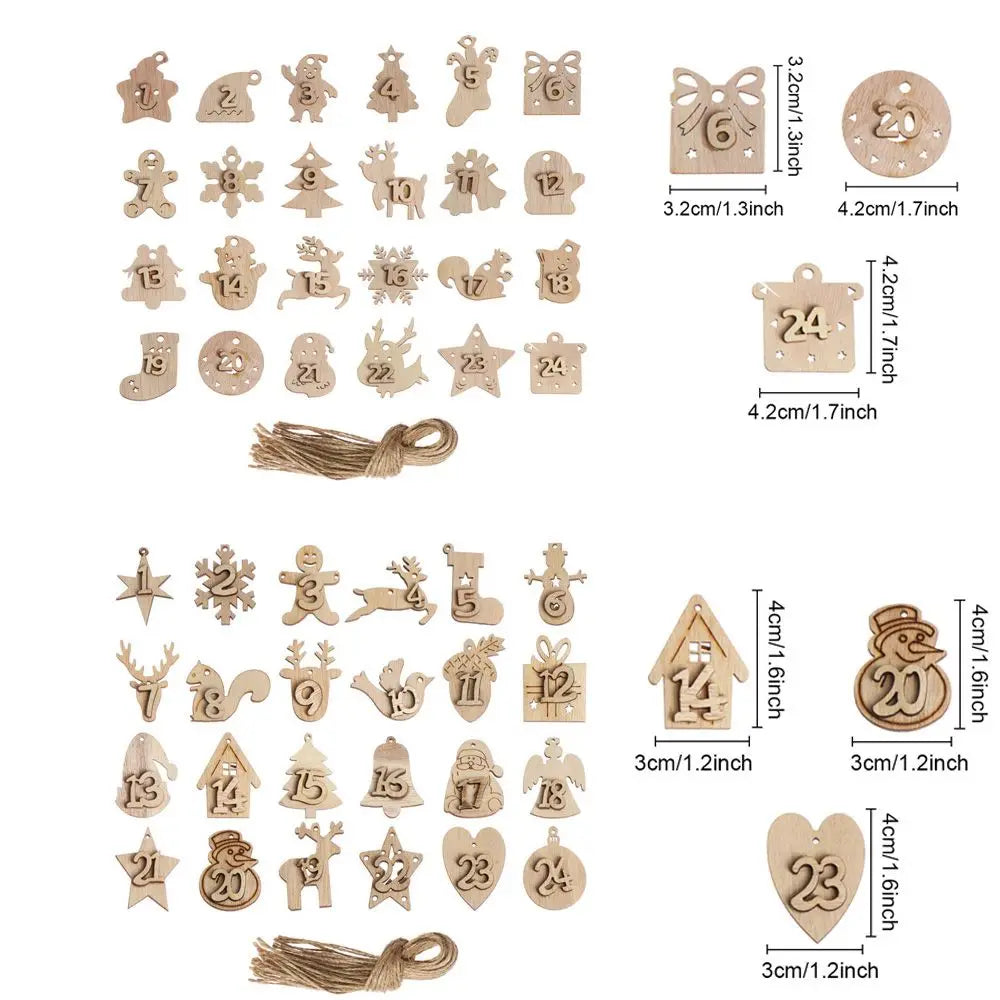 Christmas Advent Countdown Kit