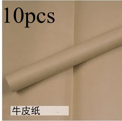 Double Sided Vintage Kraft English Newspaper Wrapping Paper