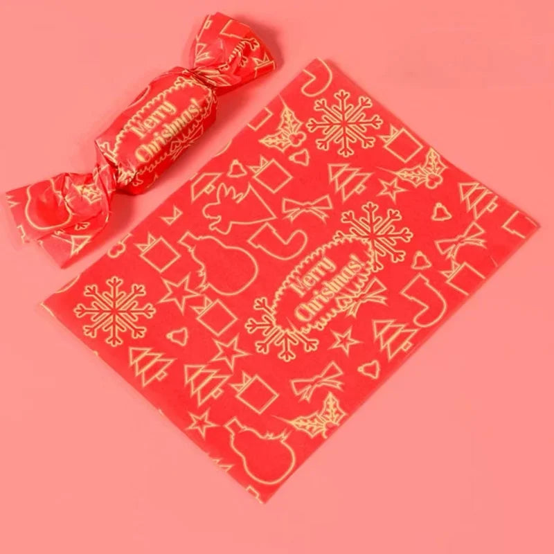 Christmas Candy Paper Wax